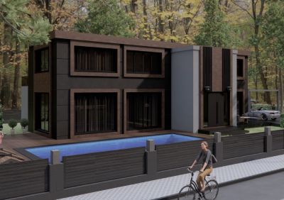 Antalya hafif çelik ev projesi ACE-14